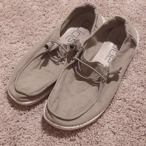 Hey Dude Wendy's Gray Shoes